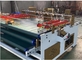Ημιαυτόματη μηχανή κολλήματος για κουτιά από χαρτόνια διπλή τροφοδότηση για κυματοειδή